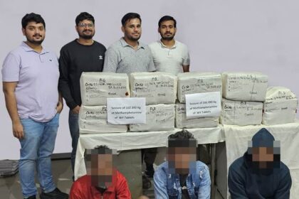 NCB seizes huge stock of methamphetamine pills worth Rs 88 crore, four arrested