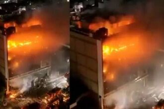 Massive fire at shopping mall in Iraq; 60 people killed, many missing
