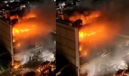 Massive fire at shopping mall in Iraq; 60 people killed, many missing